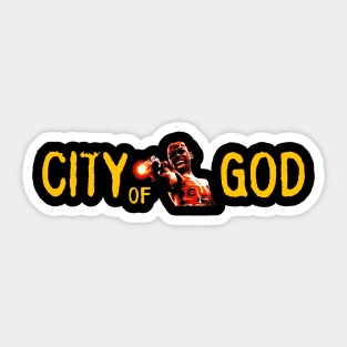 2000s City of God Movie Sticker